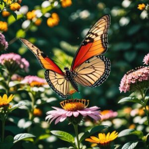 Adaptacje kwiatów do przyciągania motyli