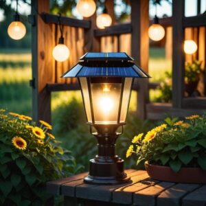 Bateria w lampie solarny nie trzyma naładowania