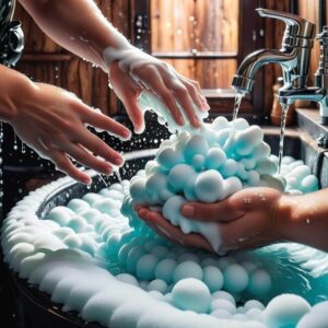 Bezpieczne detergenty do usuwania pianki montażowej z dłoni