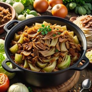 Bigos bez kiszonej kapusty