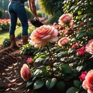 Biodegradowalne materiały ściółkujące róż