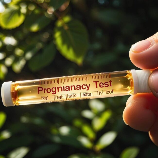 Ciemna i jasna kreska na teście ciążowym