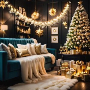 DIY dekoracje sylwestrowe