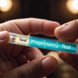 Dwie kreski na teście ciążowym po godzinie