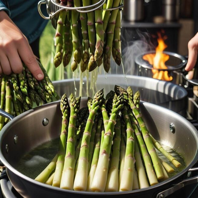 Gotowanie szparagów bez utraty wartości odżywczych