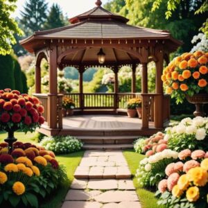 Jak pielęgnować kwiaty na altanie