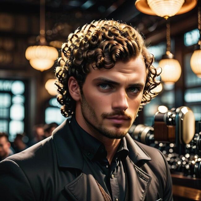 Jak utrzymać loki męskie przez cały dzień