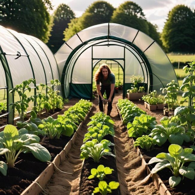Jak utrzymać tunel foliowy na miejscu