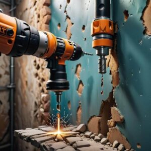 Jak wiercić dziurę na wieszak na ścianie