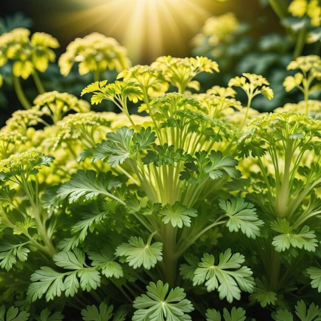 Jak zapobiec żółknięciu liści pietruszki