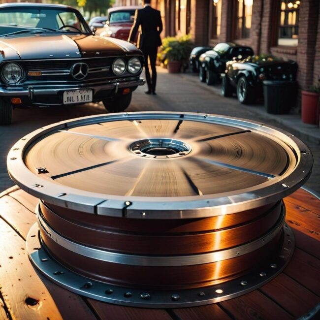 Jak zrobić stolik z felgi krok po kroku