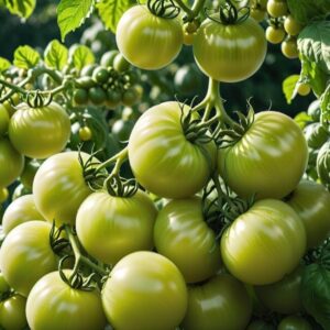 Jakie są oznaki dojrzałości zielonych pomidorów po zerwaniu