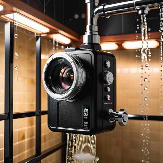 Klejone mocowanie uchwytu prysznicowego