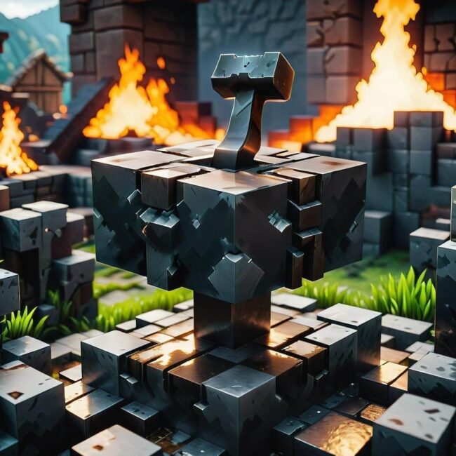 Kowadło a narzędzia minecraft