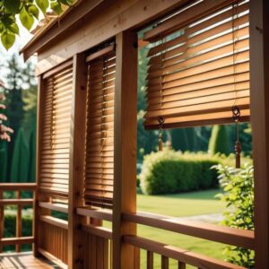 Kreatywne pomysły na żaluzje do altany