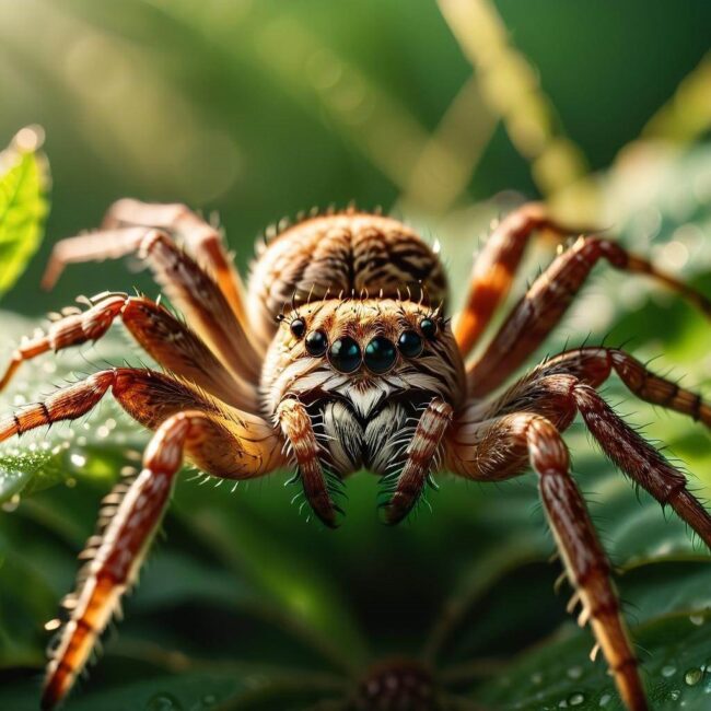 Liczba odnóży u największych gatunków pająków