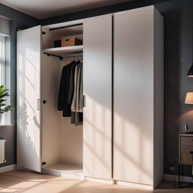 Malowanie szafy gipsowej