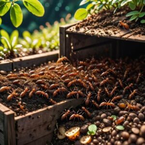 Mrówki niszczące kompost co zrobić