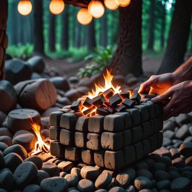 Ognisko z brykietem – jak zacząć