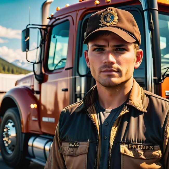 Pensje kierowców długodystansowych w różnych stanach USA