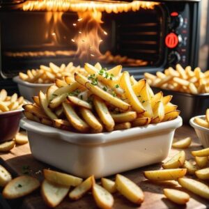Pieczenie frytek a kaloryczność potrawy