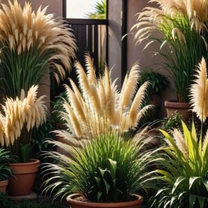 Pielęgnacja trawy pampasowej w domu