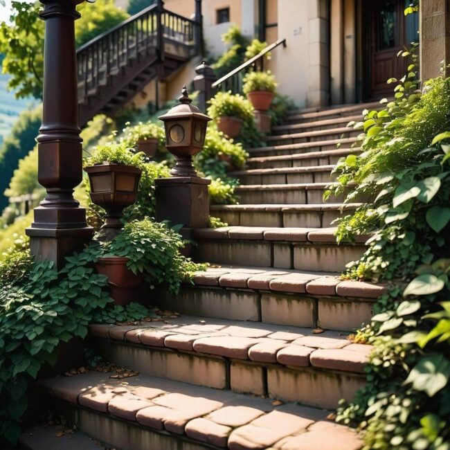 Płytki ceramiczne do schodów zewnętrznych