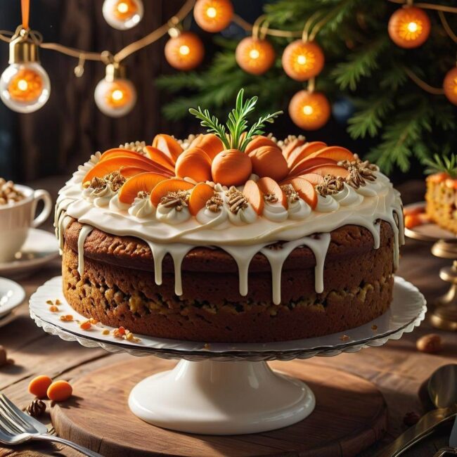 Prosty przepis na bezjajeczne i bezmleczne ciasto marchewkowe