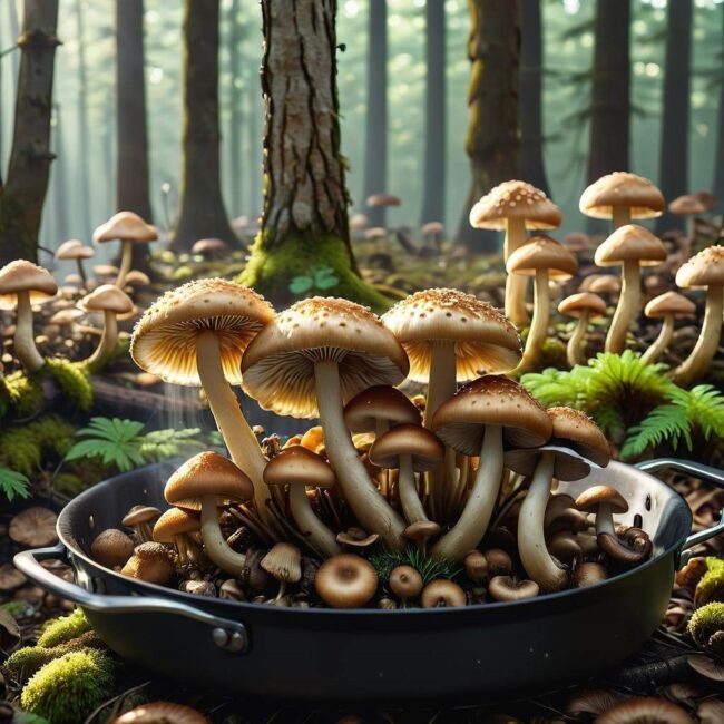 Przepis na chrupiące pieczarki