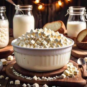 Przepis na twaróg z mleka dojrzałego