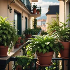 Rośliny odporne na wiatr na balkonie