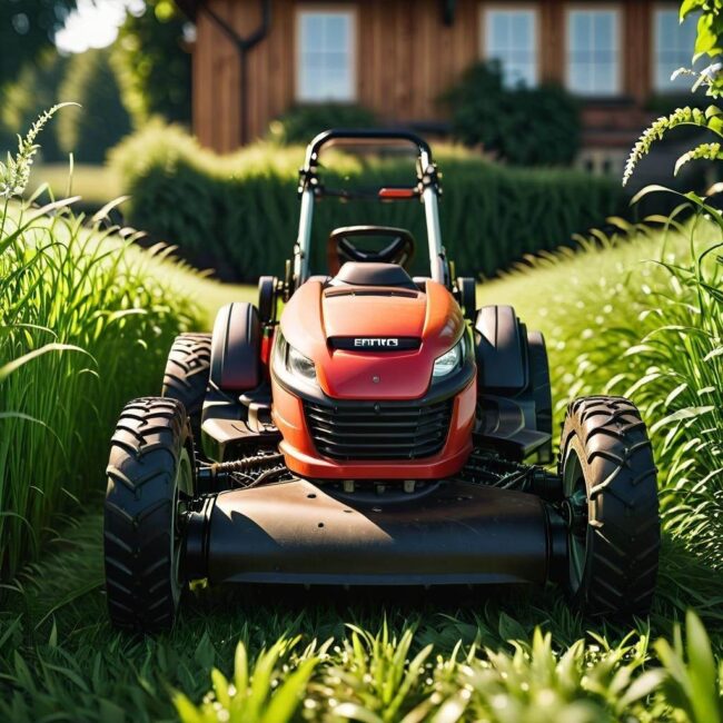 Rozwiązania dla kosiarki niezbierającej trawy
