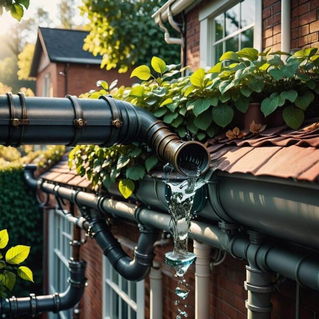 Rury do odprowadzania wody z rynien