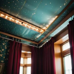 Sklep z zasłonami na szynę sufitową