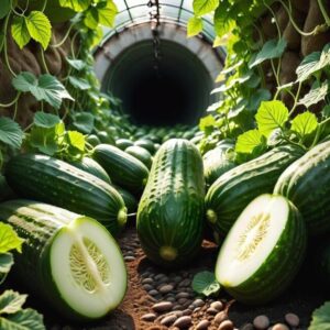 Techniki wiązania ogórków w tunelu foliowym