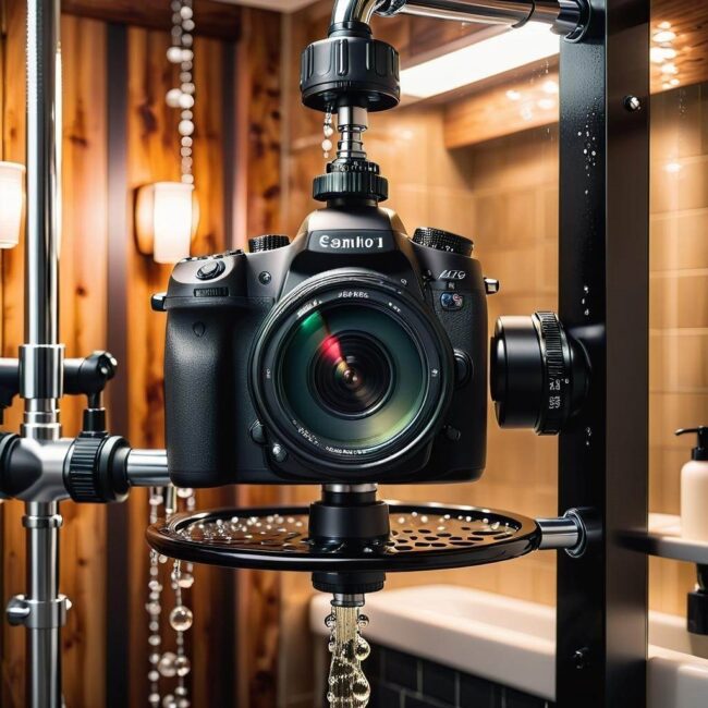 Uchwyt prysznicowy do wynajętych mieszkań