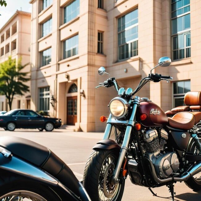 Ustalanie zasad parkowania motocykli na zebraniach mieszkańców