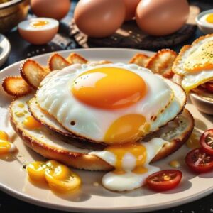 Wartość kaloryczna jajka usmażonego