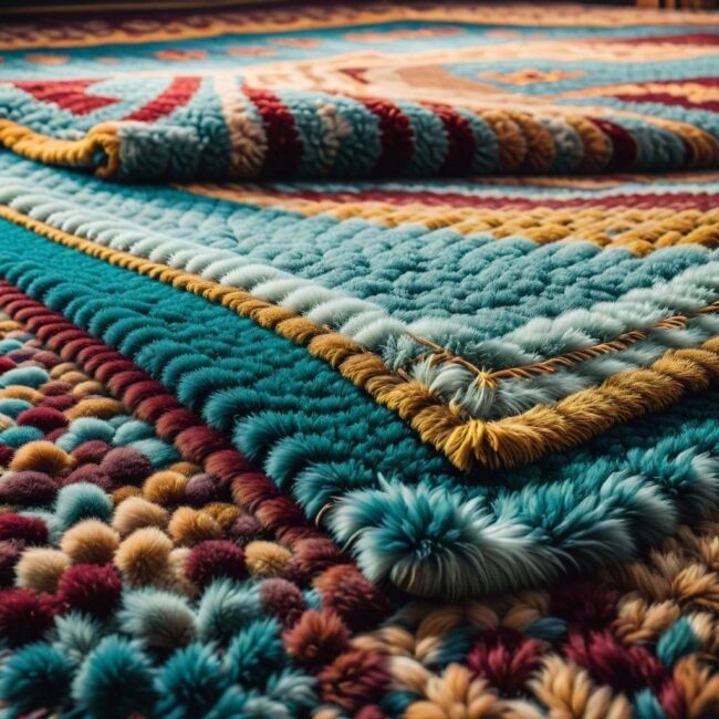 Włochate dywany na podłogę