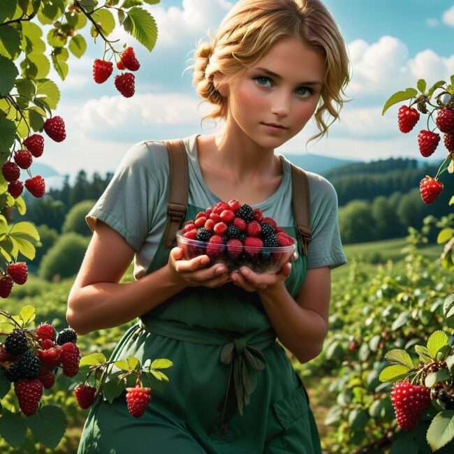 Wybór odpowiednich rejonów do zbierania jagód