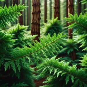 Wysokość tuji szmaragdowej po roku