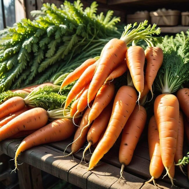 Zapobieganie psuciu się marchwi