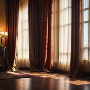 Zasłony na podłodze czy nie