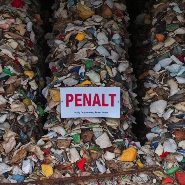 Sankcje finansowe za nieprzestrzeganie zasad recyklingu